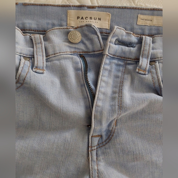 PACSUN The Shortie Denim Jean Shorts - Picture 3 of 5